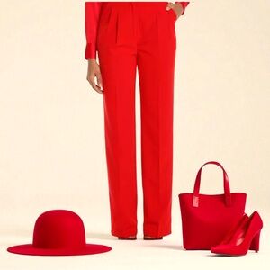 ✨Jones Studios-Elegant Red Strapless Dress Size 10 (NWOT) 🌹🤩✨